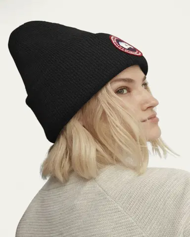 Canada Goose Arctic Disc Toque Beanie Hat | Thumbnail 2 Canada Goose Arctic Disc Toque Beanie Hat | Thumbnail 2