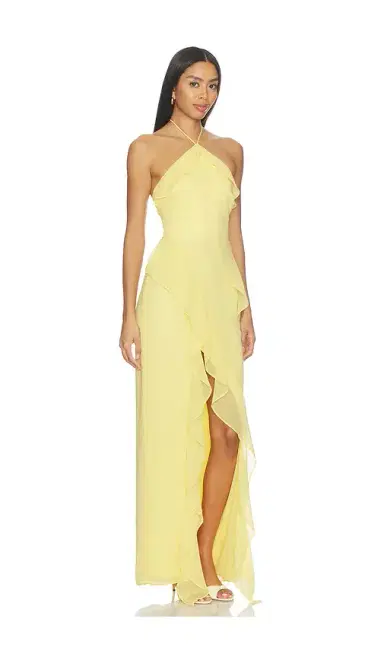 Amanda Uprichard Alessandra Maxi Dress | Thumbnail 2 Amanda Uprichard Alessandra Maxi Dress | Thumbnail 2