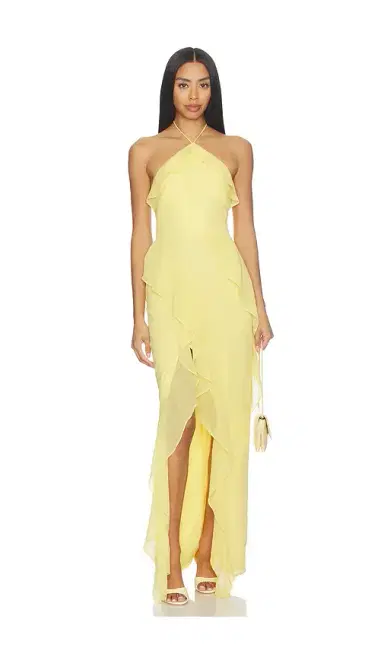 Amanda Uprichard Alessandra Maxi Dress | Thumbnail 1 Amanda Uprichard Alessandra Maxi Dress | Thumbnail 1