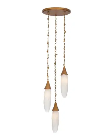Kalco Lighting Bougainvillea 3-Light Drop Chandelier | Thumbnail 1 Kalco Lighting Bougainvillea 3-Light Drop Chandelier | Thumbnail 1