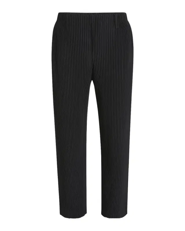 Men 's Pleated Straight-Leg Pants Men 's Pleated Straight-Leg Pants
