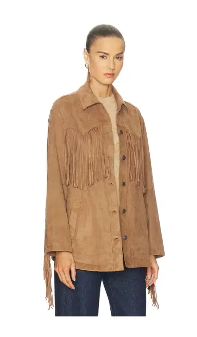 Free People x REVOLVE Fringe Out Faux Suede Shacket | Thumbnail 2 Free People x REVOLVE Fringe Out Faux Suede Shacket | Thumbnail 2