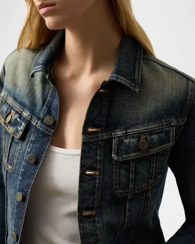 Ralph Lauren Collection Rigby Denim Trucker Jacket | Thumbnail 5 Ralph Lauren Collection Rigby Denim Trucker Jacket | Thumbnail 5