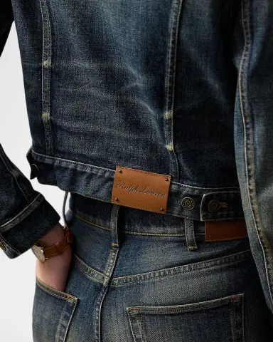 Ralph Lauren Collection Rigby Denim Trucker Jacket | Thumbnail 6 Ralph Lauren Collection Rigby Denim Trucker Jacket | Thumbnail 6
