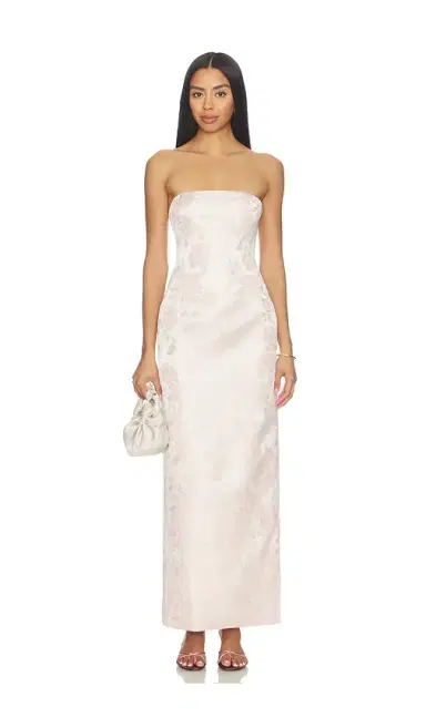 MORE TO COME Maiah Strapless Maxi Dress | Thumbnail 1 MORE TO COME Maiah Strapless Maxi Dress | Thumbnail 1