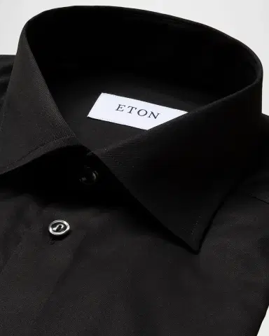 Eton Men 's Classic-Fit Twill Dress Shirt | Thumbnail 3 Eton Men 's Classic-Fit Twill Dress Shirt | Thumbnail 3