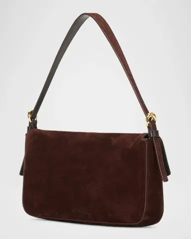 Staud Harlow Buckle Suede Shoulder Bag | Thumbnail 2 Staud Harlow Buckle Suede Shoulder Bag | Thumbnail 2