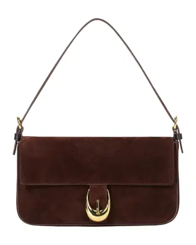 Staud Harlow Buckle Suede Shoulder Bag | Thumbnail 1 Staud Harlow Buckle Suede Shoulder Bag | Thumbnail 1