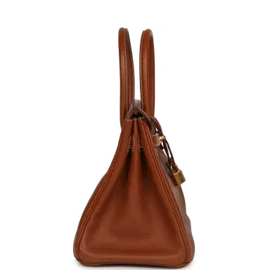 HERMÈS Pre-owned Hermes Birkin 30 Fauve Barenia Faubourg Gold Hardware | Thumbnail 3 HERMÈS Pre-owned Hermes Birkin 30 Fauve Barenia Faubourg Gold Hardware | Thumbnail 3