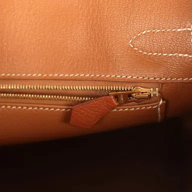 HERMÈS Pre-owned Hermes Birkin 30 Fauve Barenia Faubourg Gold Hardware | Thumbnail 9 HERMÈS Pre-owned Hermes Birkin 30 Fauve Barenia Faubourg Gold Hardware | Thumbnail 9
