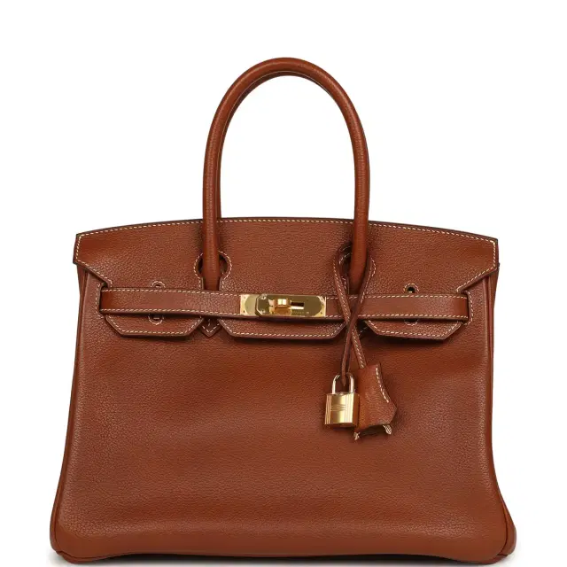 Pre-owned Hermes Birkin 30 Fauve Barenia Faubourg Gold Hardware Pre-owned Hermes Birkin 30 Fauve Barenia Faubourg Gold Hardware