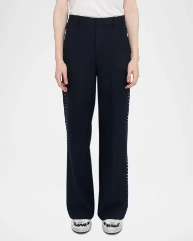 Zadig & Voltaire Panol Tailored Strass Trousers | Thumbnail 4 Zadig & Voltaire Panol Tailored Strass Trousers | Thumbnail 4