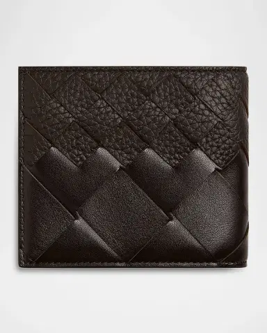 Bottega Veneta Men 's Intrecciato 15 Degrade Leather Bifold Wallet | Thumbnail 3 Bottega Veneta Men 's Intrecciato 15 Degrade Leather Bifold Wallet | Thumbnail 3