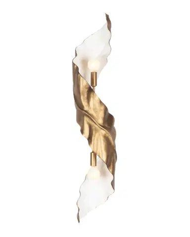 Kalco Lighting Spira Pearlized Antique Wall Sconce | Thumbnail 1 Kalco Lighting Spira Pearlized Antique Wall Sconce | Thumbnail 1