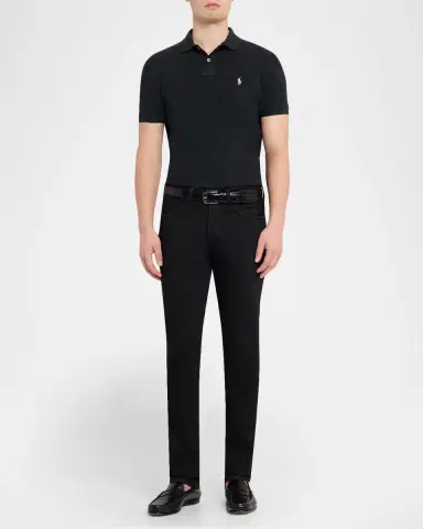 Polo Ralph Lauren Men's Custom Slim Fit Polo Shirt | Thumbnail 2 Polo Ralph Lauren Men's Custom Slim Fit Polo Shirt | Thumbnail 2