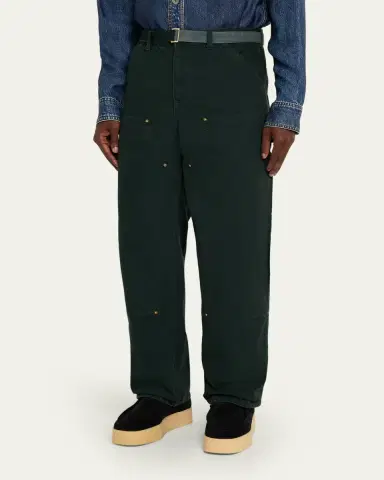 SACAI x CARHARTT WIP Men's Duck Denim Carpenter Pants | Thumbnail 8 SACAI x CARHARTT WIP Men's Duck Denim Carpenter Pants | Thumbnail 8