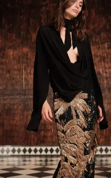 Johanna Ortiz Iconic Draped Silk Top | Thumbnail 3 Johanna Ortiz Iconic Draped Silk Top | Thumbnail 3