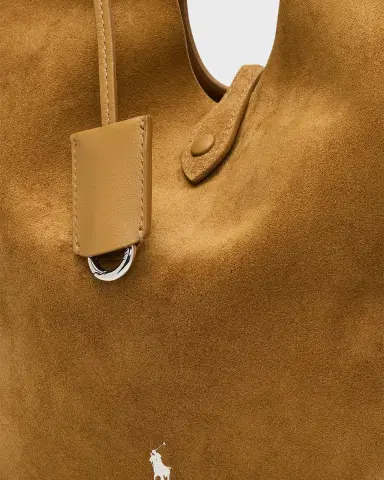 Polo Ralph Lauren Polo Play Suede Tote | Thumbnail 6 Polo Ralph Lauren Polo Play Suede Tote | Thumbnail 6