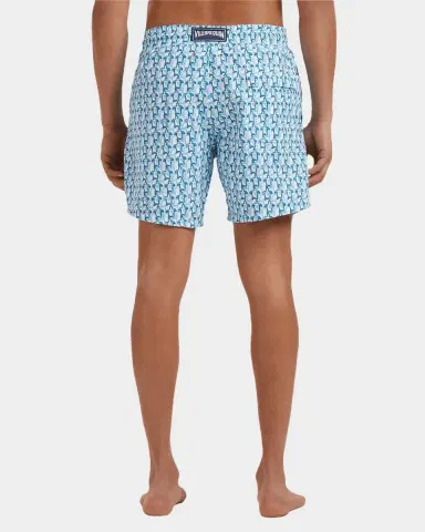 Vilebrequin Men's Turtle Net Swim Trunks | Thumbnail 3 Vilebrequin Men's Turtle Net Swim Trunks | Thumbnail 3