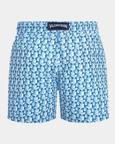 Vilebrequin Men's Turtle Net Swim Trunks | Thumbnail 4 Vilebrequin Men's Turtle Net Swim Trunks | Thumbnail 4