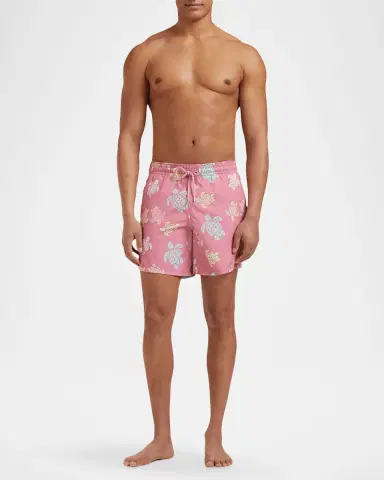 Vilebrequin Men's Multicolor Turtle Swim Trunks | Thumbnail 2 Vilebrequin Men's Multicolor Turtle Swim Trunks | Thumbnail 2