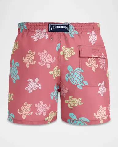 Vilebrequin Men's Multicolor Turtle Swim Trunks | Thumbnail 4 Vilebrequin Men's Multicolor Turtle Swim Trunks | Thumbnail 4