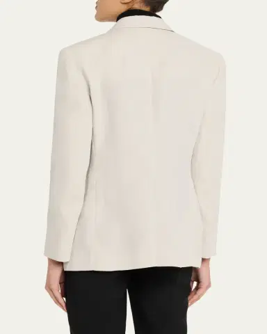 Giorgio Armani Linen Single-Breasted Blazer Jacket | Thumbnail 7 Giorgio Armani Linen Single-Breasted Blazer Jacket | Thumbnail 7