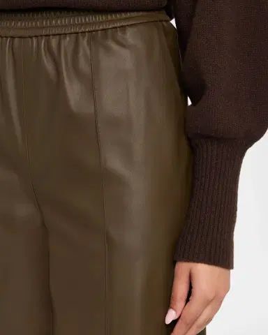 Yves Salomon Pull-On Leather Pants | Thumbnail 5 Yves Salomon Pull-On Leather Pants | Thumbnail 5