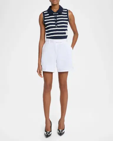 Thom Browne Cotton Chino Shorts | Thumbnail 2 Thom Browne Cotton Chino Shorts | Thumbnail 2