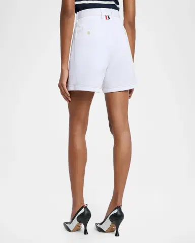 Thom Browne Cotton Chino Shorts | Thumbnail 3 Thom Browne Cotton Chino Shorts | Thumbnail 3