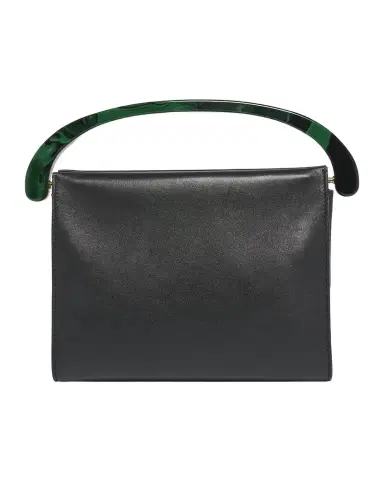 Dries Van Noten Leather Resin Top-Handle Bag | Thumbnail 1 Dries Van Noten Leather Resin Top-Handle Bag | Thumbnail 1