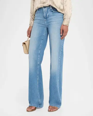 L'Agence Clayton High-Rise Wide-Leg Jeans | Thumbnail 4 L'Agence Clayton High-Rise Wide-Leg Jeans | Thumbnail 4
