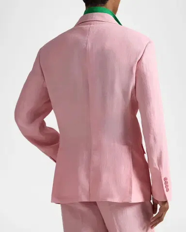 Polo Ralph Lauren Men 's Classic Linen Single-Breasted Sport Coat | Thumbnail 3 Polo Ralph Lauren Men 's Classic Linen Single-Breasted Sport Coat | Thumbnail 3