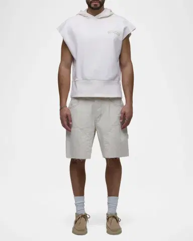 Hudson Men 's Viper Cotton Logo Sleeveless Hoodie | Thumbnail 2 Hudson Men 's Viper Cotton Logo Sleeveless Hoodie | Thumbnail 2