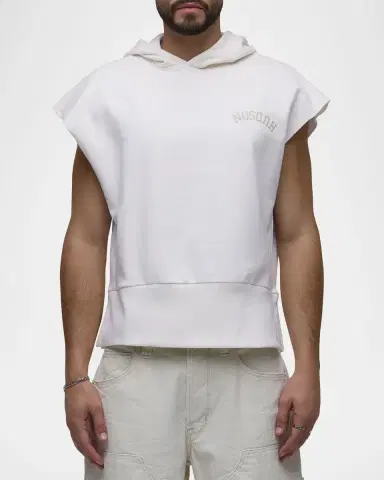 Hudson Men 's Viper Cotton Logo Sleeveless Hoodie | Thumbnail 4 Hudson Men 's Viper Cotton Logo Sleeveless Hoodie | Thumbnail 4