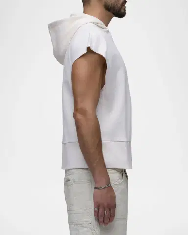 Hudson Men 's Viper Cotton Logo Sleeveless Hoodie | Thumbnail 7 Hudson Men 's Viper Cotton Logo Sleeveless Hoodie | Thumbnail 7