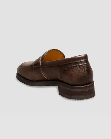 Allen Edmonds Reserve Men's Roman Grained Leather Penny Loafers | Thumbnail 3 Allen Edmonds Reserve Men's Roman Grained Leather Penny Loafers | Thumbnail 3