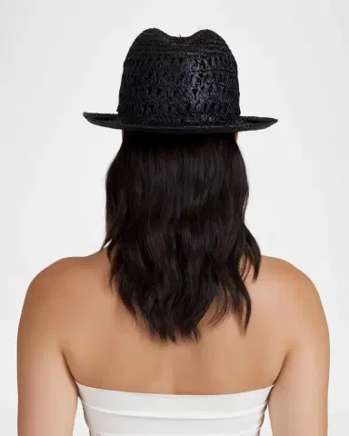 Eugenia Kim Dakota Raffia Fedora | Thumbnail 3 Eugenia Kim Dakota Raffia Fedora | Thumbnail 3