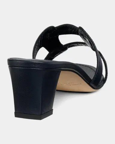Manolo Blahnik 50mm Grellanu Leather Mule Sandals | Thumbnail 2 Manolo Blahnik 50mm Grellanu Leather Mule Sandals | Thumbnail 2