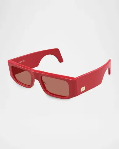 Valentino Garavani Ultra Vintage 52mm Rectangular Sunglasses | Thumbnail 2 Valentino Garavani Ultra Vintage 52mm Rectangular Sunglasses | Thumbnail 2