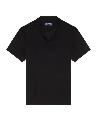 Vilebrequin Men's Jersey Tencel Polo Shirt | Thumbnail 1 Vilebrequin Men's Jersey Tencel Polo Shirt | Thumbnail 1