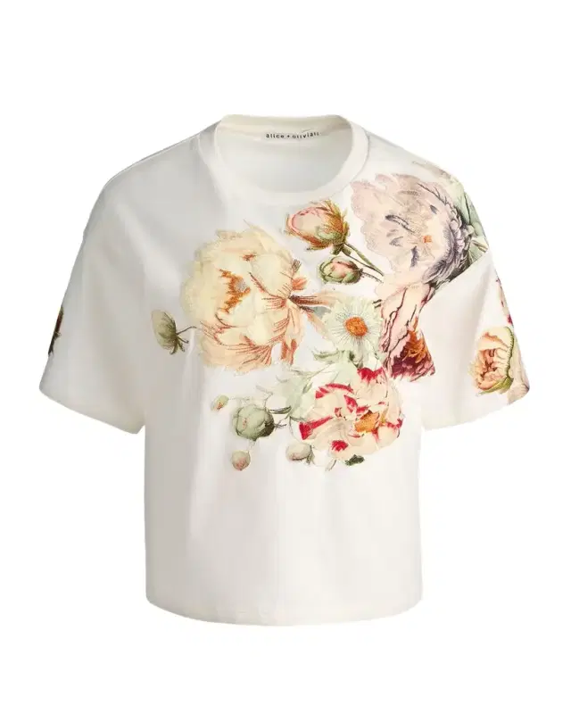 Evan Floral Short-Sleeve T-Shirt Evan Floral Short-Sleeve T-Shirt