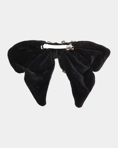 Lele Sadoughi Candy Oversized Velvet & Crystal Bow Barrette | Thumbnail 3 Lele Sadoughi Candy Oversized Velvet & Crystal Bow Barrette | Thumbnail 3