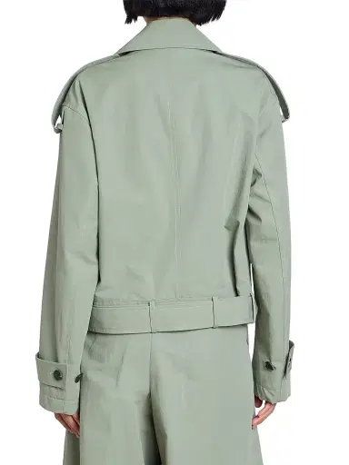 Dries Van Noten Women's Vensar Cotton Belted Jacket | Thumbnail 5 Dries Van Noten Women's Vensar Cotton Belted Jacket | Thumbnail 5
