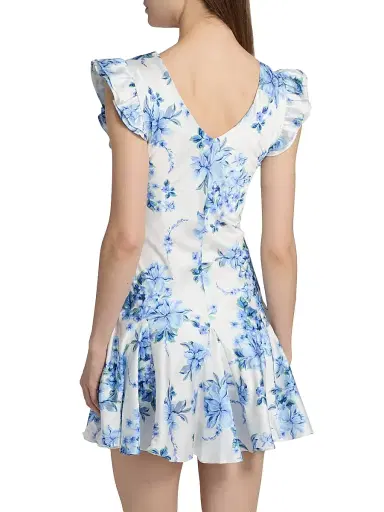 Beach Riot Women's Lennie Printed A-Line Minidress - Blushing Blooms | Thumbnail 5 Beach Riot Women's Lennie Printed A-Line Minidress - Blushing Blooms | Thumbnail 5