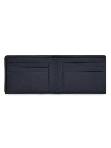 Ferragamo Men's Leather Woven Bifold Wallet | Thumbnail 2 Ferragamo Men's Leather Woven Bifold Wallet | Thumbnail 2