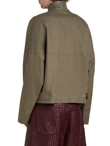 Bottega Veneta Men's Compact Cotton Jacket | Thumbnail 5 Bottega Veneta Men's Compact Cotton Jacket | Thumbnail 5