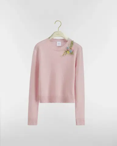 Dior Embroidered Bouquet Sweater | Thumbnail 2 Dior Embroidered Bouquet Sweater | Thumbnail 2