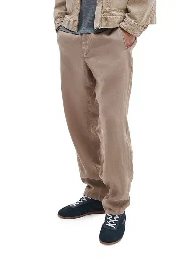 rag & bone Men's Evan Linen Straight-Leg Trousers - Winter Grey | Thumbnail 3 rag & bone Men's Evan Linen Straight-Leg Trousers - Winter Grey | Thumbnail 3