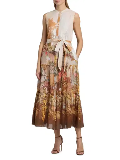 Kobi Halperin Women's Jill Edens Valley Sleeveless Midi-Dress | Thumbnail 3 Kobi Halperin Women's Jill Edens Valley Sleeveless Midi-Dress | Thumbnail 3